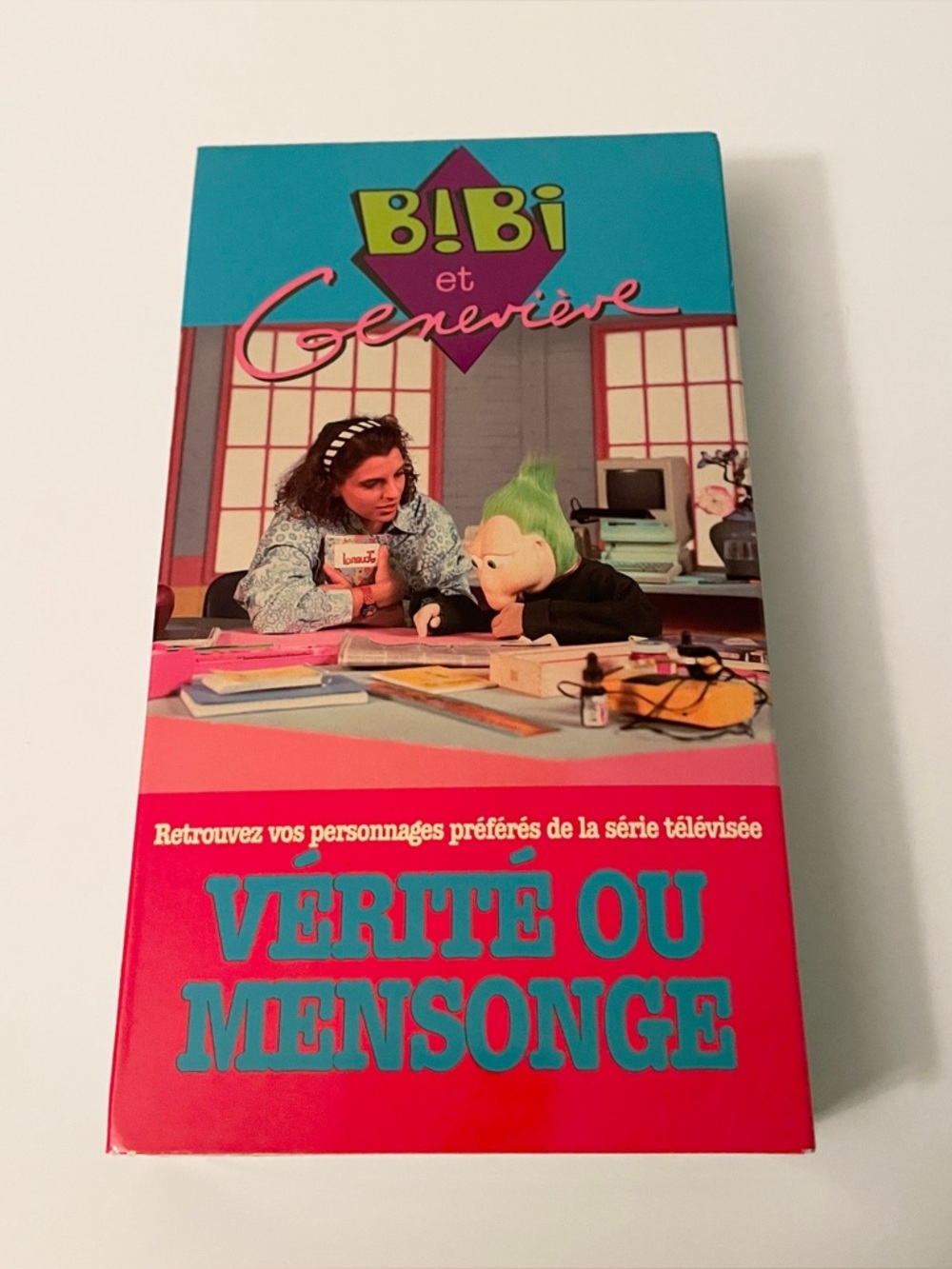 Bibi et Geneviève VHS Vérité ou Mensonge 1993 Vintage French Kids